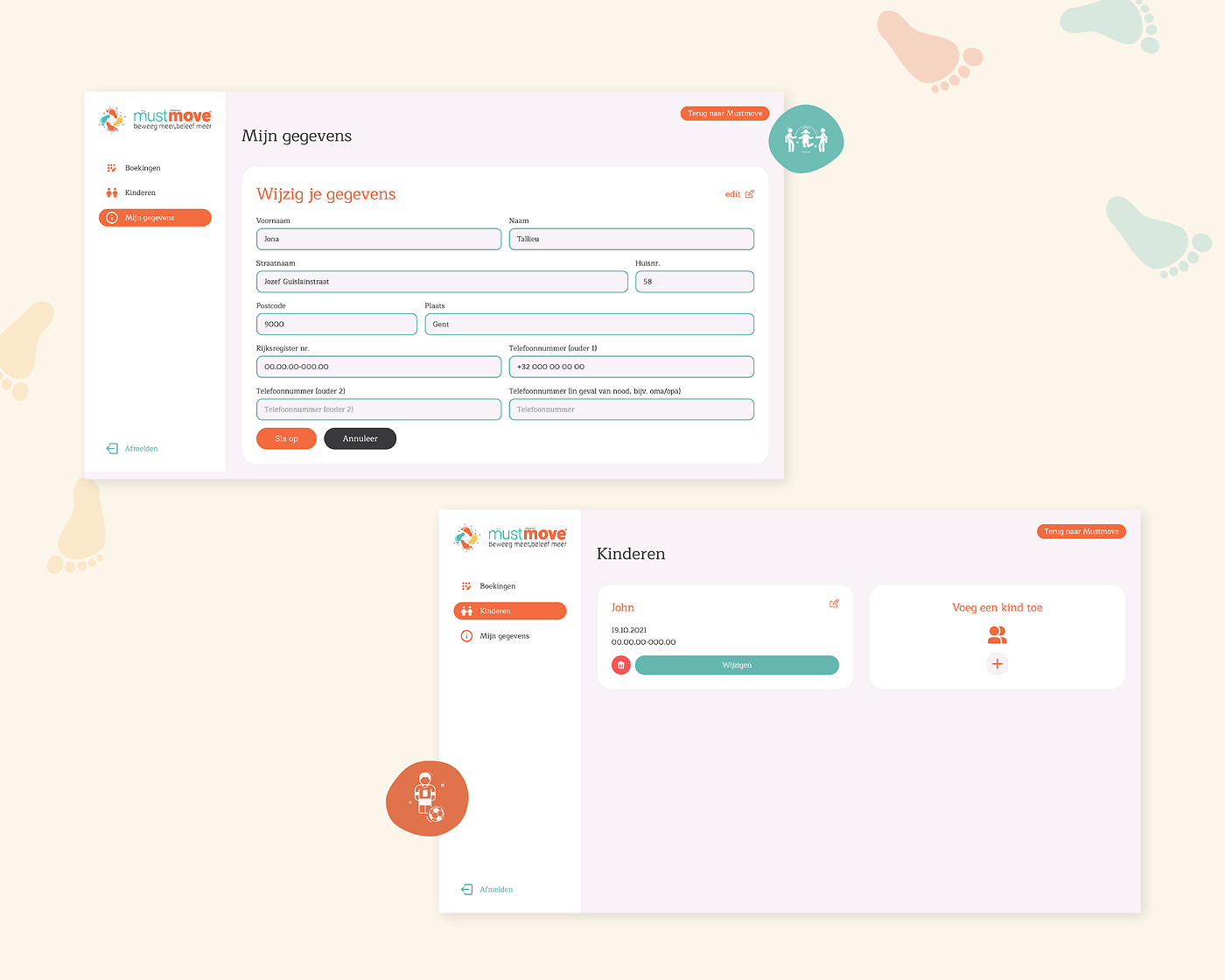 Mustmove klantenportaal
                                            — Portfolio photo 2
