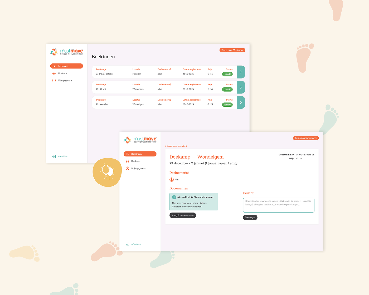 Mustmove klantenportaal
                                            — Portfolio photo 3